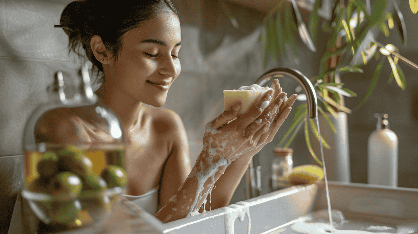 Olive Oil Soap Skin Benefits